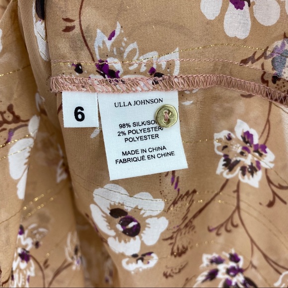 Ulla Johnson Silk Arnoux Blouse sz S - Picture 9 of 12